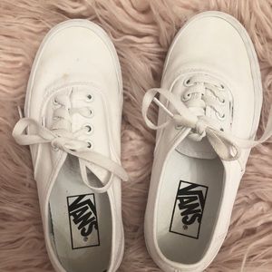 white Vans
